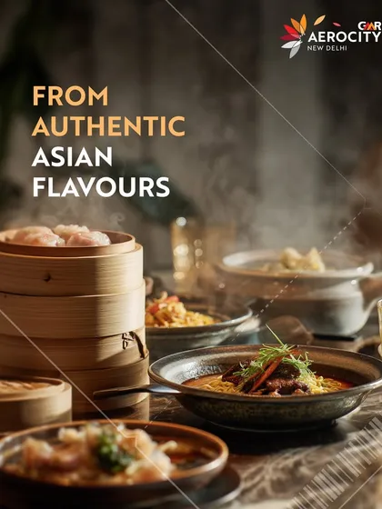This is what I mean by a global journey on a plate. Here, a steaming bamboo basket of authentic Asian dim sum is served alongside flavourful noodle bowls, showcasing the fresh ingredients and traditional cooking techniques you can expect at my Pan-Asian restaurants.