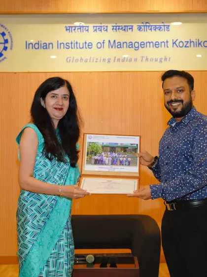 I am proud to have completed the year-long eManagement Development Programme in Healthcare Management & AI from IIM Kozhikode. Continuous learning is essential to improving patient care and clinic management.