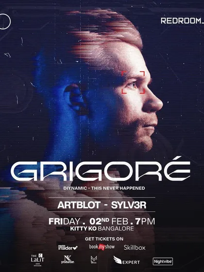 A duplicate of the main flyer for the Grigore event.