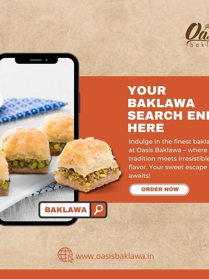 Your baklava search ends here. We are the destination for the finest, most authentic baklava where tradition meets irresistible flavor.