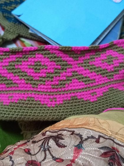 The top opening of the backpack, showing how spacious it is inside, ready to hold books or daily essentials.