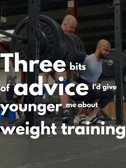 Here are three key pieces of advice for weight training. Keep warm-ups simple and specific, ensure your working sets are hard with maximal intent, and don't rush progressive overload. Patience and consistency are more important than complexity.