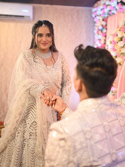 Elegant Reception & Sangeet Looks photo 40