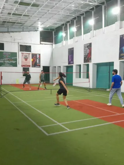 More action from our doubles matches, showing different players and games. Every day is a new challenge on the court!