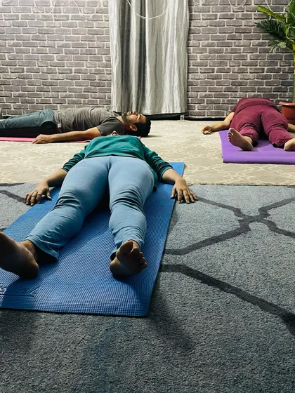 The final and most important part of any practice: Savasana, or Corpse Pose. This is where we integrate the benefits of our physical practice, allowing the body and mind to find complete rest and rejuvenation.