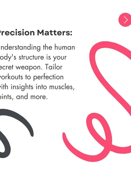 Tailor workouts with precision. Our courses give you insights into muscles, joints, and movement patterns.