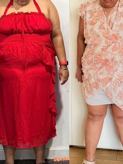 This is Anjali, who was diagnosed with Type 2 Diabetes. She committed to change and is already 8.6kg down. We built a routine around swimming and walks, and she's taking control of her health while still enjoying life.