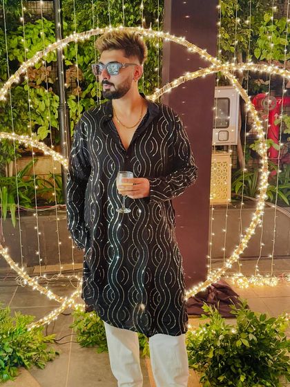 Enjoying the festive atmosphere at the OLA corporate event. It's great to bring my music to different settings.