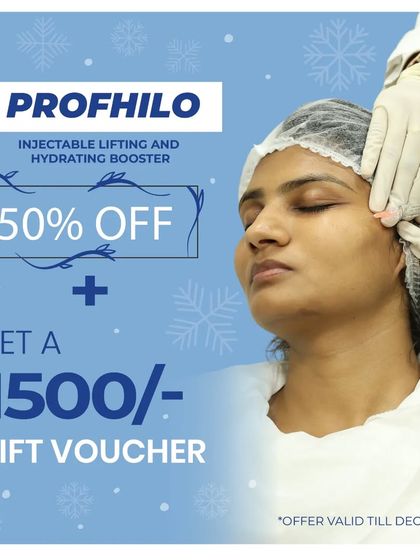 Rejuvenate your skin with our limited-time offer on Profhilo. This injectable lifting and hydrating booster provides deep hydration, boosts collagen, and reduces fine lines.