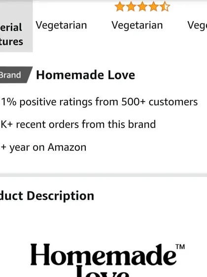 We are so grateful for the trust our customers have shown in us, making us a Top Brand on Amazon in just about a year. Your belief in our values means the world to us.