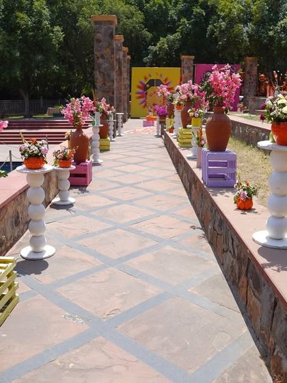 Wedding Decor Company - Wedding Event Design & Decor Radiant Haldi & Mehendi Celebrations photo 21