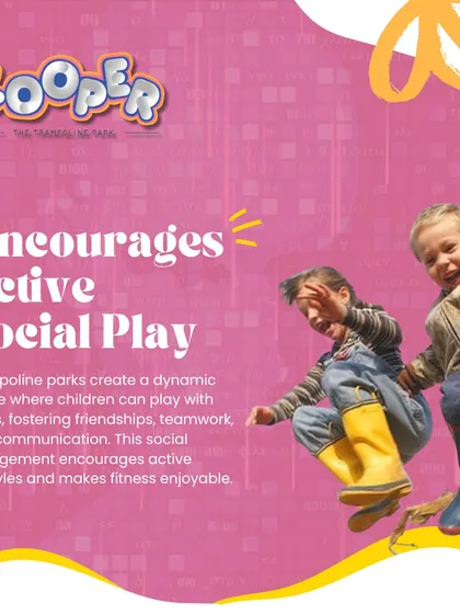 We encourage active social play. Our park is a dynamic space where kids can build friendships, teamwork, and communication skills.