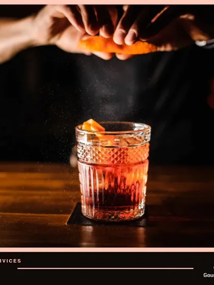 My bar services are designed to let you sit back and relax. From crafting the perfect cocktail to serving mocktails, I handle everything at the bar so you can enjoy the party.