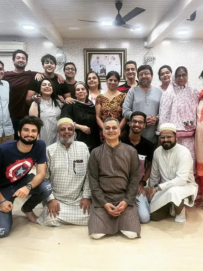 A large family portrait taken inside our hall. It was a pleasure hosting this wonderful group for their gathering.