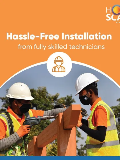 We provide hassle-free installation from fully skilled and trained technicians, ensuring a smooth and professional experience.