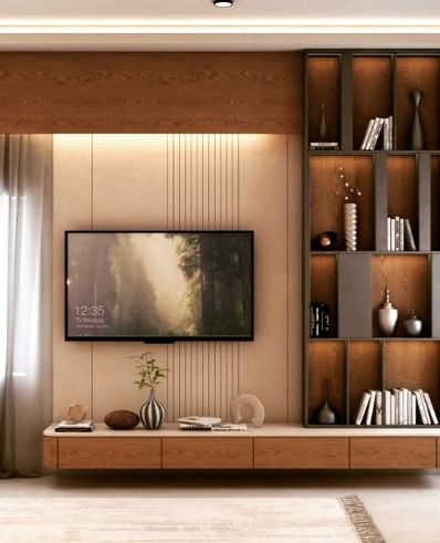 Living Room & TV Unit Designs photo 5