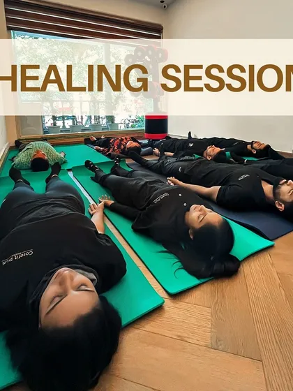 We go beyond physical fitness with sessions designed to heal your mind and spirit. Our guided healing sessions offer a space for deep relaxation, helping you find mental clarity and inner peace.