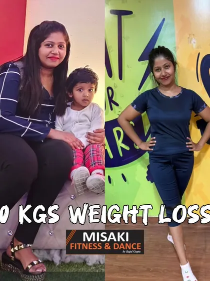 A working mother's incredible 10 kg weight loss journey. It's amazing to see her reclaim her fitness and health while balancing family life.