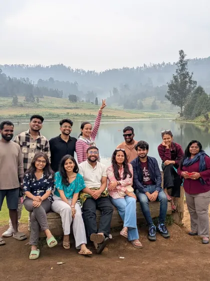 Relaxing by the serene Pykara Lake in Ooty. Our itineraries include visits to the most beautiful and peaceful spots in each destination.