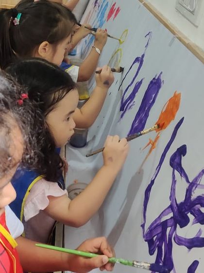 Knowledge Origin - Preschool & Kindergarten Programs Creative Expression & Messy Art photo 42