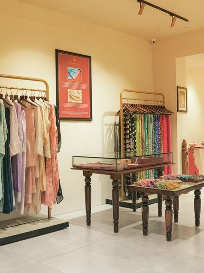 A duplicate of image 22, this shot shows the thoughtful arrangement of display furniture to create an uncluttered and premium retail environment.