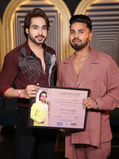 Another talented artist certified and ready for the industry.