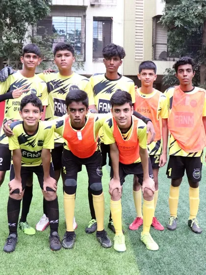 The U-17 team looking focused and united before their match in the Independence Cup.