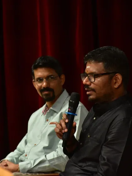 Speaking to the students at IIM Bangalore. My aim is always to challenge them to think about nation-building from a civilizational perspective.