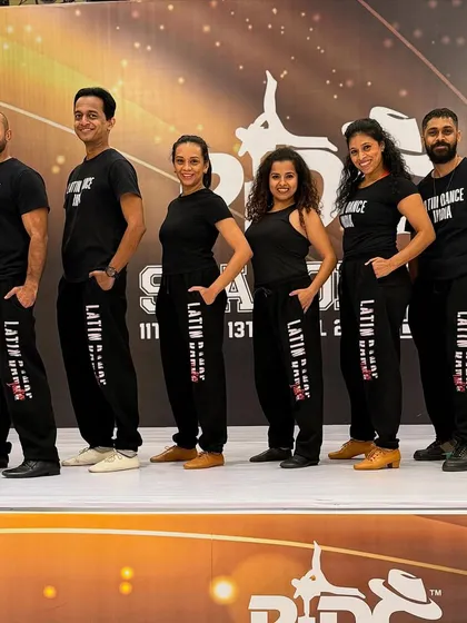 The full LDI team that performed and taught at the Pune International Dance Congress. We are so proud to represent our school on a national stage.