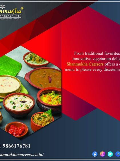 Shanmukha Caterers - Pooja & Festival Catering Our Pan-India Menu & Promise photo 20