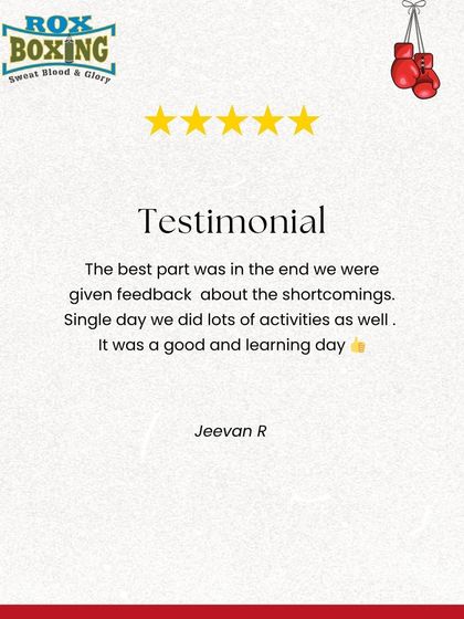 Rox Boxing Gym - Youth Boxing Program Words from Our Fighters & Families photo 4