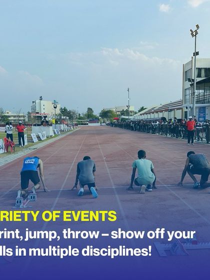 TrackNights offers a wide variety of events. Whether you sprint, jump, or throw, this is your chance to show off your skills in multiple disciplines.