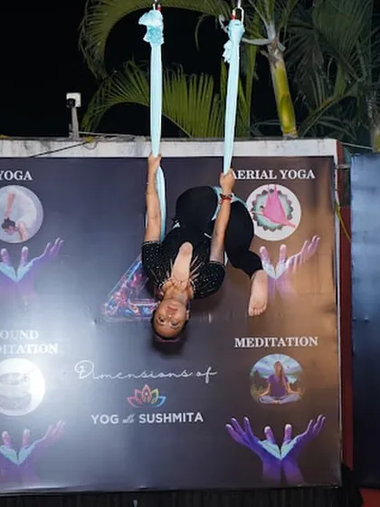 Inversions with a view. Performing at our annual event is always a special experience, sharing the practice I love with our wonderful community.
