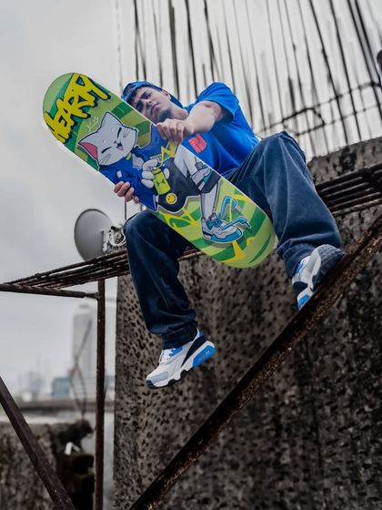 Hand-Painted Skateboard Decks photo 14