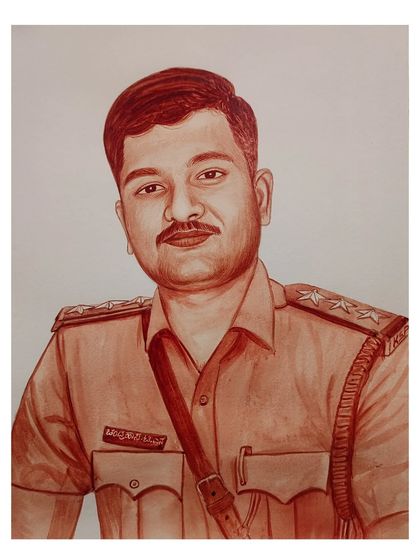 Sharan Ediga - Custom Portrait Art Blood Portraits: Your Story in Art photo 20