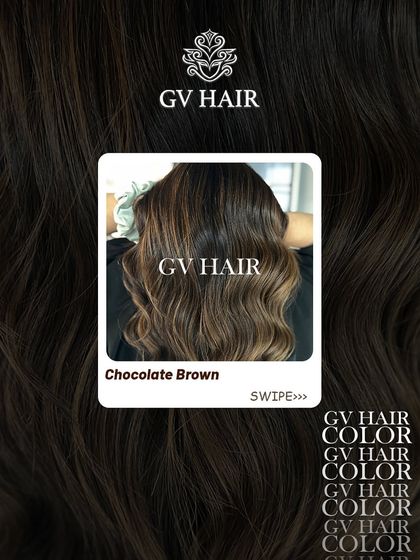 A close-up on this chocolate brown color. The richness and depth are what make a global color stand out.