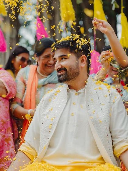 Flinters Management - Full Wedding Planning Vibrant Haldi & Mehendi Ceremonies photo 44