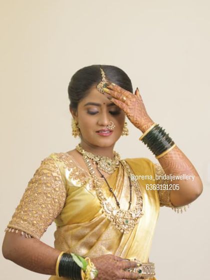 Prema - Bridal Jewellery Rental Happy Brides: Traditional Temple Jewellery photo 12