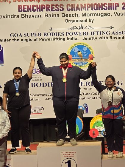 A collection of podium shots and team photos from various state, national, and international competitions. This is the social proof of our success and the strong community we've built at Team Strength Mob.