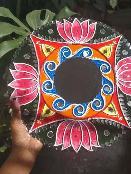 Anesha Artgallery - Indian Folk Art & Home Decor Lippan Art: Mud & Mirror Magic photo 35