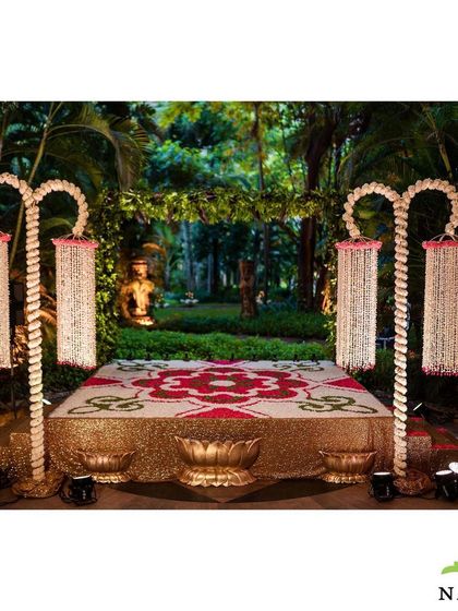 Nalesa by Geethanjali Santosh - Wedding Planning & Decoration Grand Receptions & Sangeet Nights photo 46