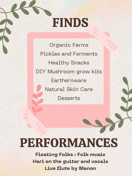 At our 'Soil Stories' market, you could find everything from organic farm produce and healthy snacks to natural skin care and DIY mushroom grow kits, all while enjoying live folk music.