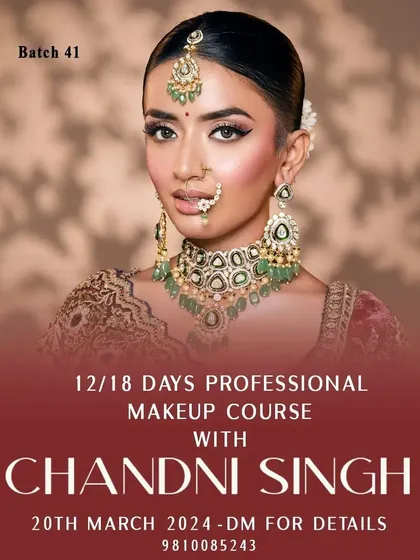 My professional makeup course is starting soon. In these 12/18 day courses, you get detailed demos, intensive practice, and guidance on building your social media presence.