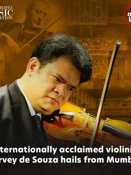 Internationally acclaimed violinist Harvey de Souza hails from Mumbai and is now the principal violinist for the prestigious Academy of St Martin in the Fields and a mentor to our senior students.