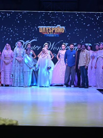 A proud moment on the runway with my entire GULFAM collection and the talented team who helped bring this vision to life.