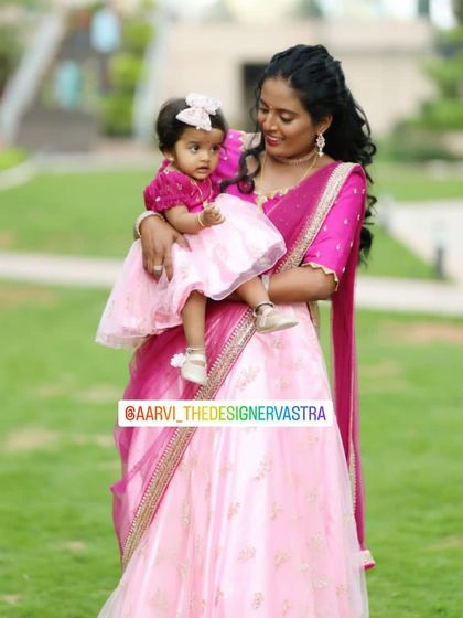 Aarvi The Designer Vastra - Custom Ethnic & Bridal Wear Design Coordinated Family & Couple Outfits photo 17