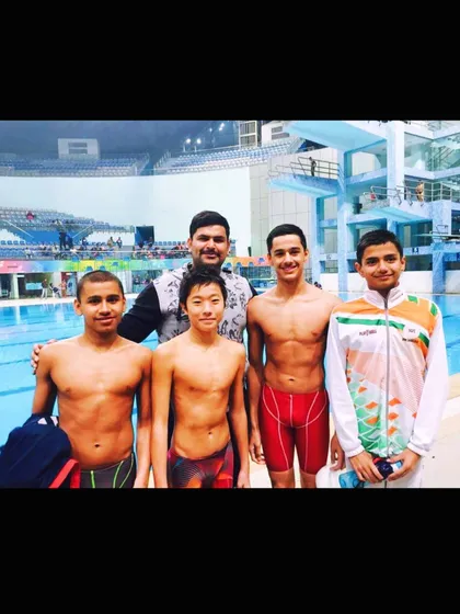 A throwback to a proud moment at the School National (SGFI) Games in Delhi. This medal was a key milestone for the academy and a sign of the national-level success to come.