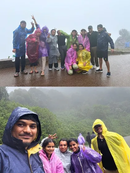 More fun moments from a rainy day in Chikmagalur. Our groups know how to make the best of any weather, turning a wet trek into a fun filled adventure.