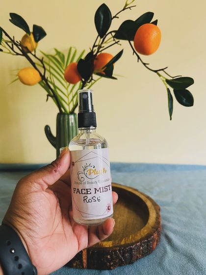 My Rose Face Mist is a simple yet effective way to hydrate and refresh your skin. It's made from pure rose hydrosol for a natural floral scent.