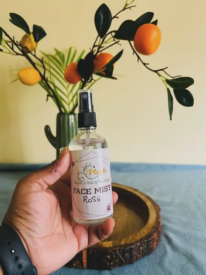 A classic Rose Face Mist. It's incredibly hydrating and helps to soothe the skin, leaving it with a healthy, dewy glow.